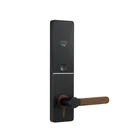 Aluminum Door Lock 2021 Luxury Aluminum Alloy Rfid Hotel Door Lock System With Built-in Doorbell