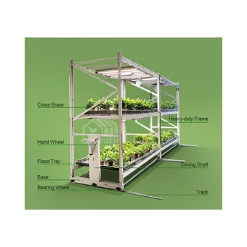 CHOYUEH greenhouse Hydroponic Microgreen System Hydroponic Growing System Vertical Growing Rack Hydroponic Vertical Systems