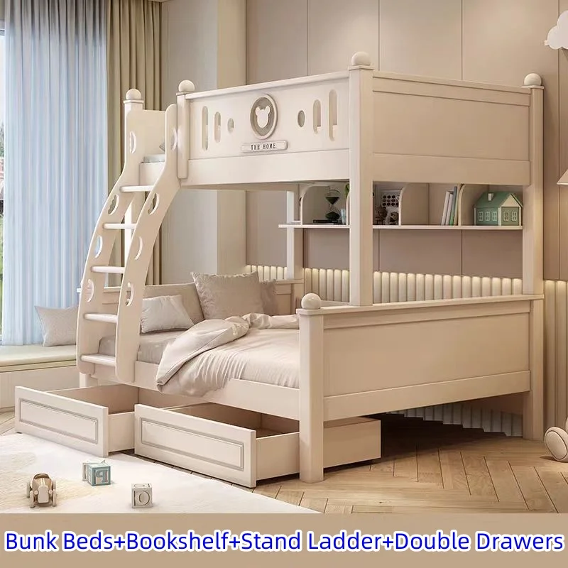 Modern Triple Bunk Beds For Kids Furniture Cheap Bunk Beds With Drawers Hot Sale Kids Bunk Beds From Manufacturer China