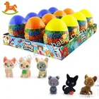 OEM Cute PVC Collectible Flock Cat Miniature Animal Figurines Toy Manufacturer