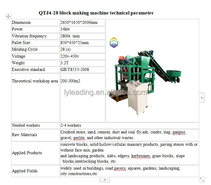 hollow block molding machine price on sale