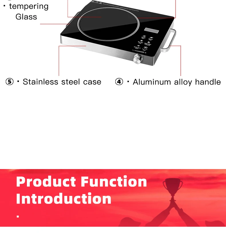 product factory 2000w 3500w popular household electric heating stove infrared hot plate multi functional electric ceramic stove-20