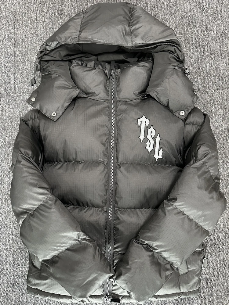 Trapstar London Shooters Hooded Puffer Jacket Black / Reflective