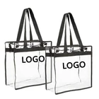 Zipper Handbag Zipper Business Classical Men Zipper Shoulder Tote Bags Customized Logo Portable Handbag