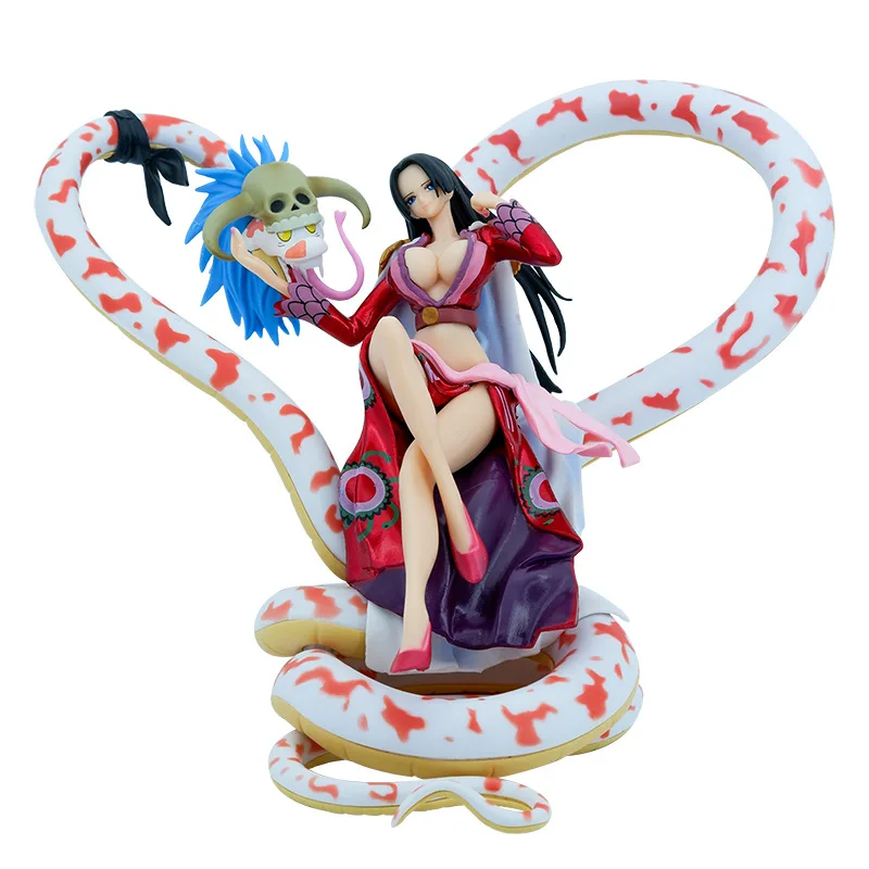 New One Piece Female emperor Boa Hancock PVC Figure Collection Toys Gift  NO Box 