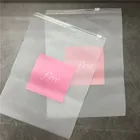 Plastic Custom Printed Zip Lock Slider Plastic Bag For Sweatshirts Clothes Packaging