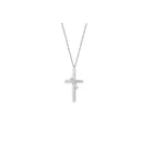 Set Men's And Women's Cross Necklace Personalized Cold Wind Hip-hop Pendant Long Set Of Chain