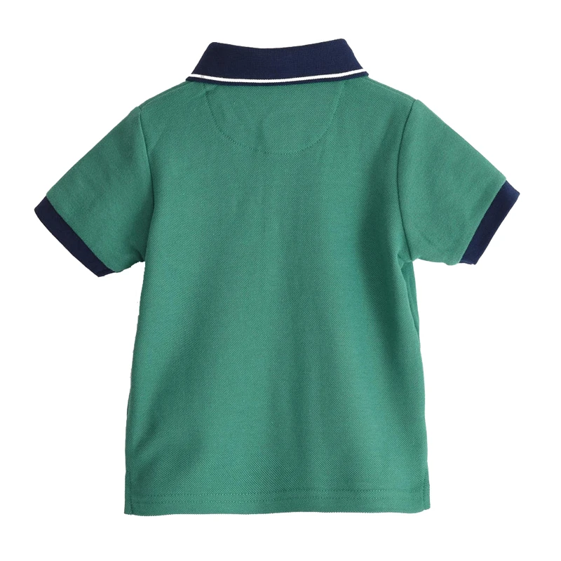 Children Polo t-shirt Custom design fashion brand 100%cotton pique Boys polo shirt
