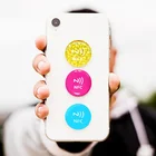 Phone Social Media Sharing Mobile Phone Waterproof NFC Epoxy Tags Sticker