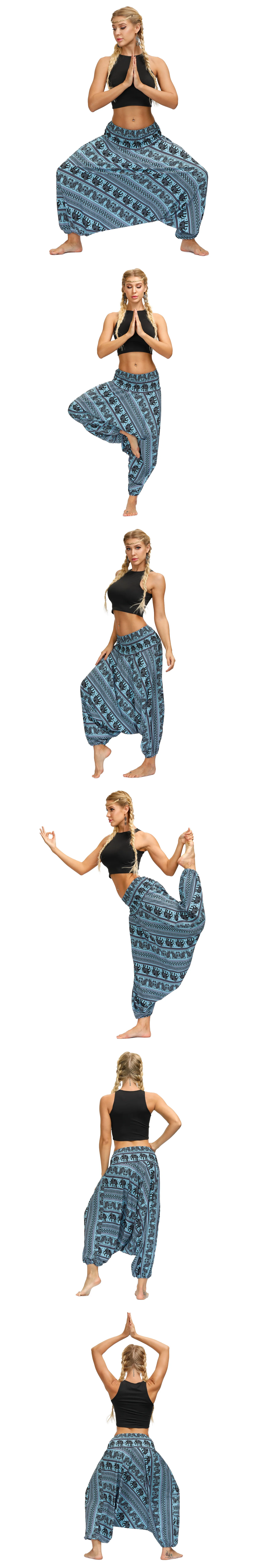 belly dance bangkok harem alladin wholesale Women's Harem Pants Jumpsuit Hippie Clothes