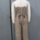 Clothes Summer Summer Wholesale Women Clothes Summer Print Fabric Casual Jumpsuit Lady Sexy Party Wear