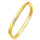 Ring Titanium Net Red Square Thin Ring Female Titanium Steel Temperament Geometric Index Finger Ring
