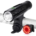 Set Bicycle USB Rechargeable Bike Light Set Super Bright 800 Lumens LED Bicycle Light Front And Rear Light Bike Accessories