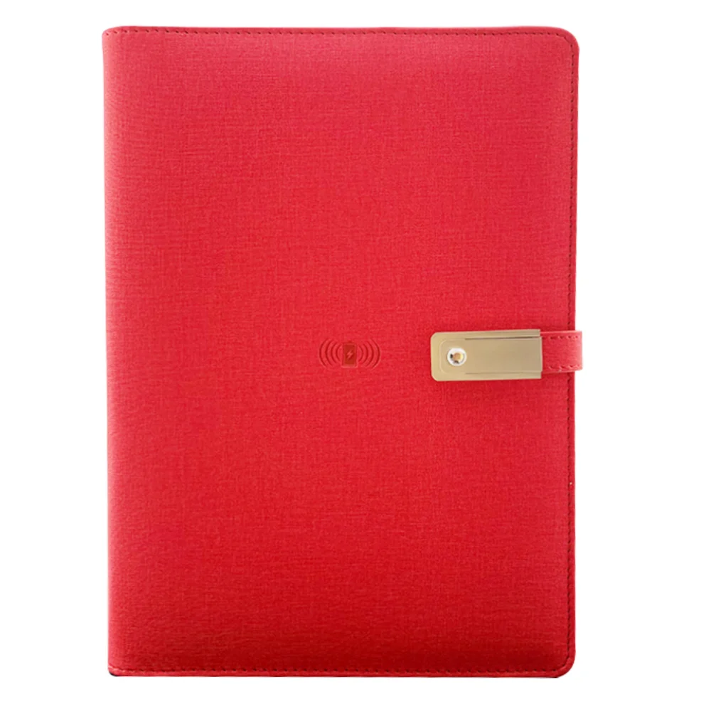 bank notebook with pen for gift set notebook with powerbank and
