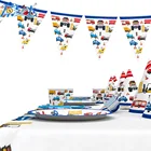 Party Decoration Hot Sale In Amazon Video Game Party Decoration Set Dinnerware Set Boy Kid's Birthday Party Supplies