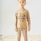 Kids Organic Kidskids Hot Selling 100% Polyester Cartoon Kids Sleeping Wear Breathable Organic Cotton Underwear