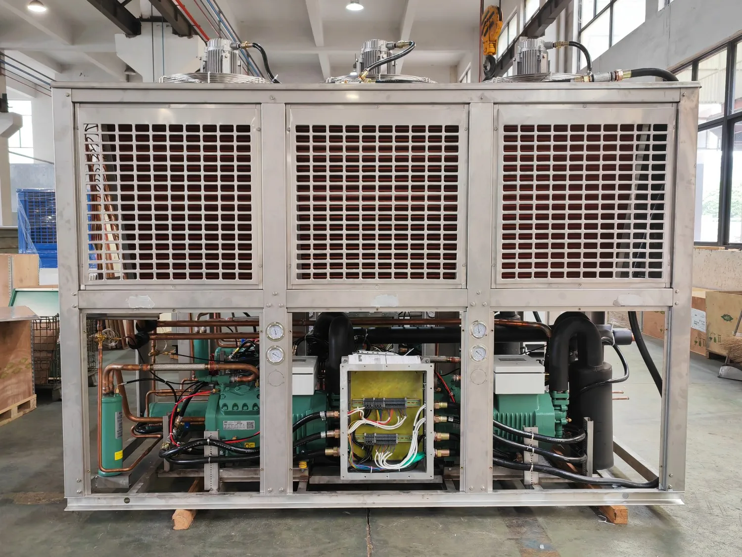 Condensing Unit, 2-10HP, SCYHF06, 5HP, YM86E7G-100 - detail 82
