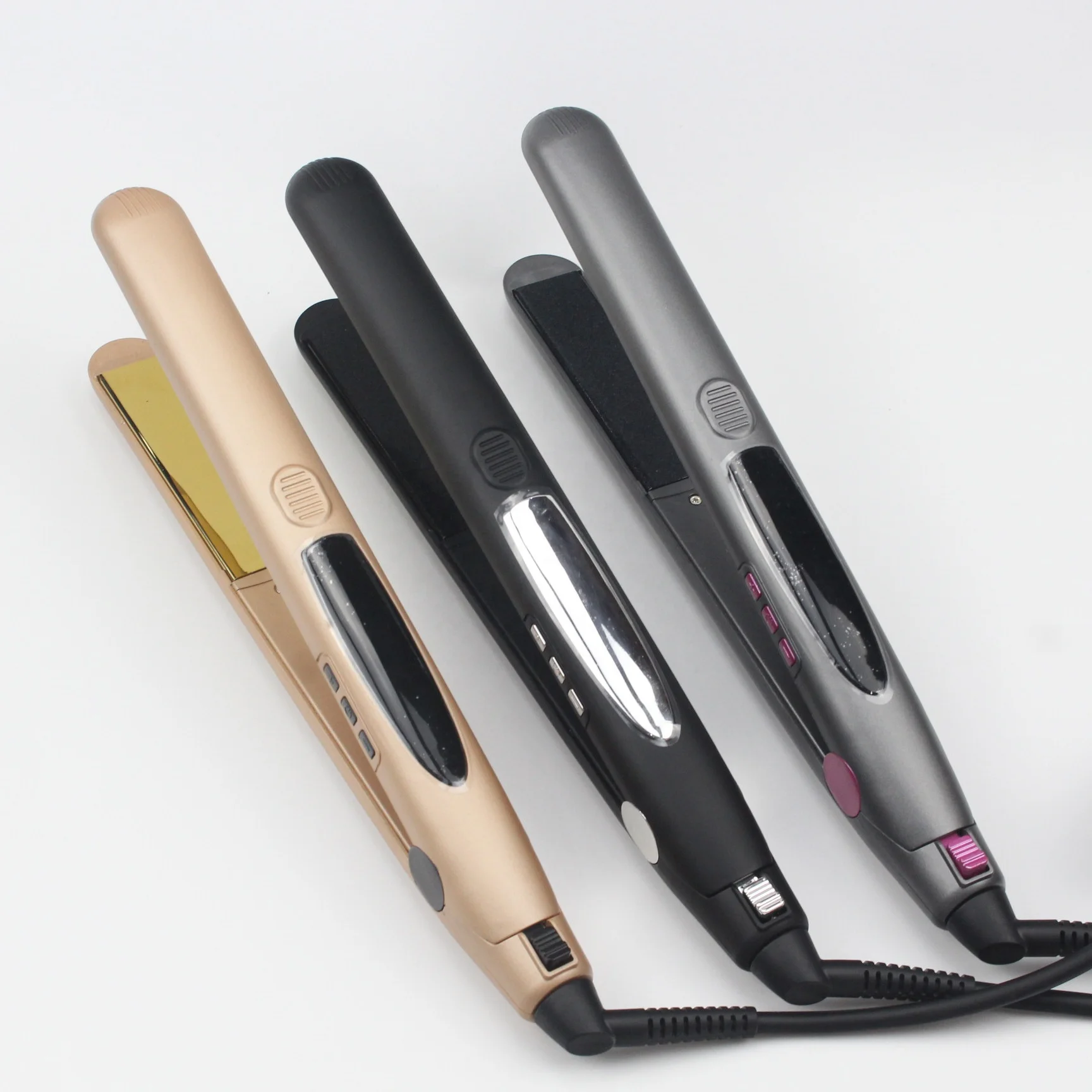 Top Selling High Quality Hair Tools Wholesale Ceramic 2 In 1 Straightener  With Curly Hair Private Label Professional Flat Iron - Buy Professional  Flat Iron,Wholesale Ceramic 2 In 1 Straightener With Curly