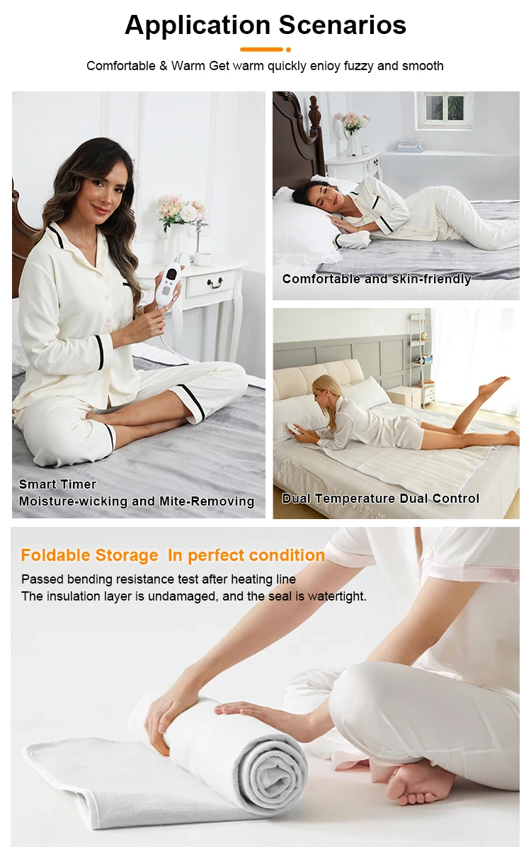Electric Heated Blankets, 220V, 150*80CM - detail 10
