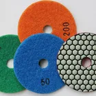 Pieces 7 Pieces 1 Set Flexible Diamond Dry Stone Grinding And Polishing Pads Only Dry Use