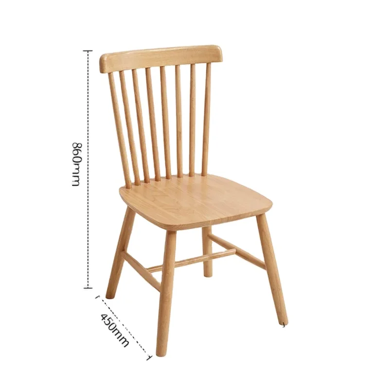 wooden Windsor chair high quality chairs customizable for living room hotel