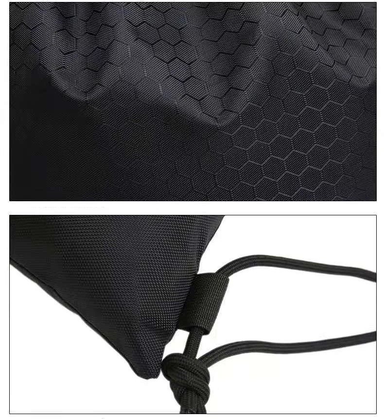 Custom LOGO Drawstring Bag Gym bag Drawstring Backpack Water Resistant String Bag Sports Snakpack for Men Women