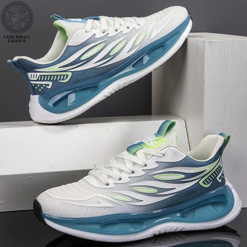 New Design Soft Sole Light Weight Breathable outdoor running Casual Men Sports Shoes