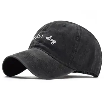 Men Women Plain Cotton Washed Twill Low Profile Baseball Cap Hat