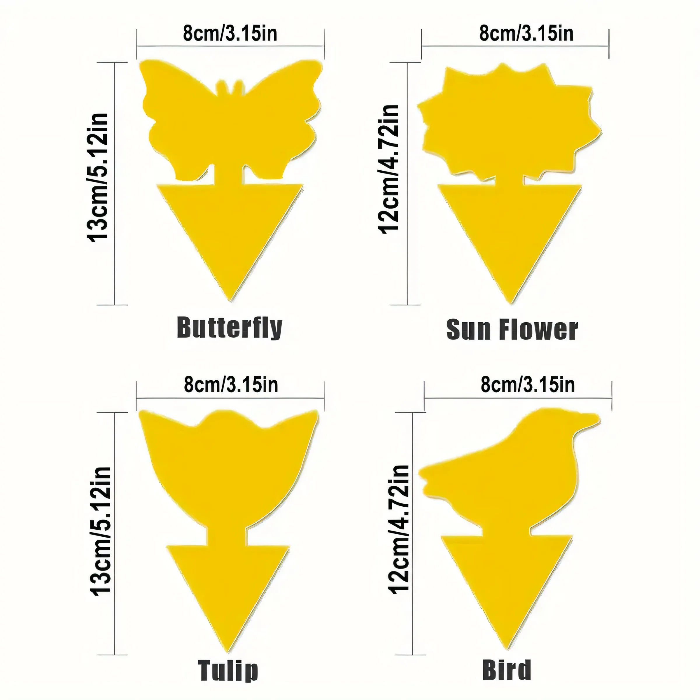 customized box  effective non-toxic and  odorless for indoor and outdoor use protect the plant fruit fly trap yellow sticky