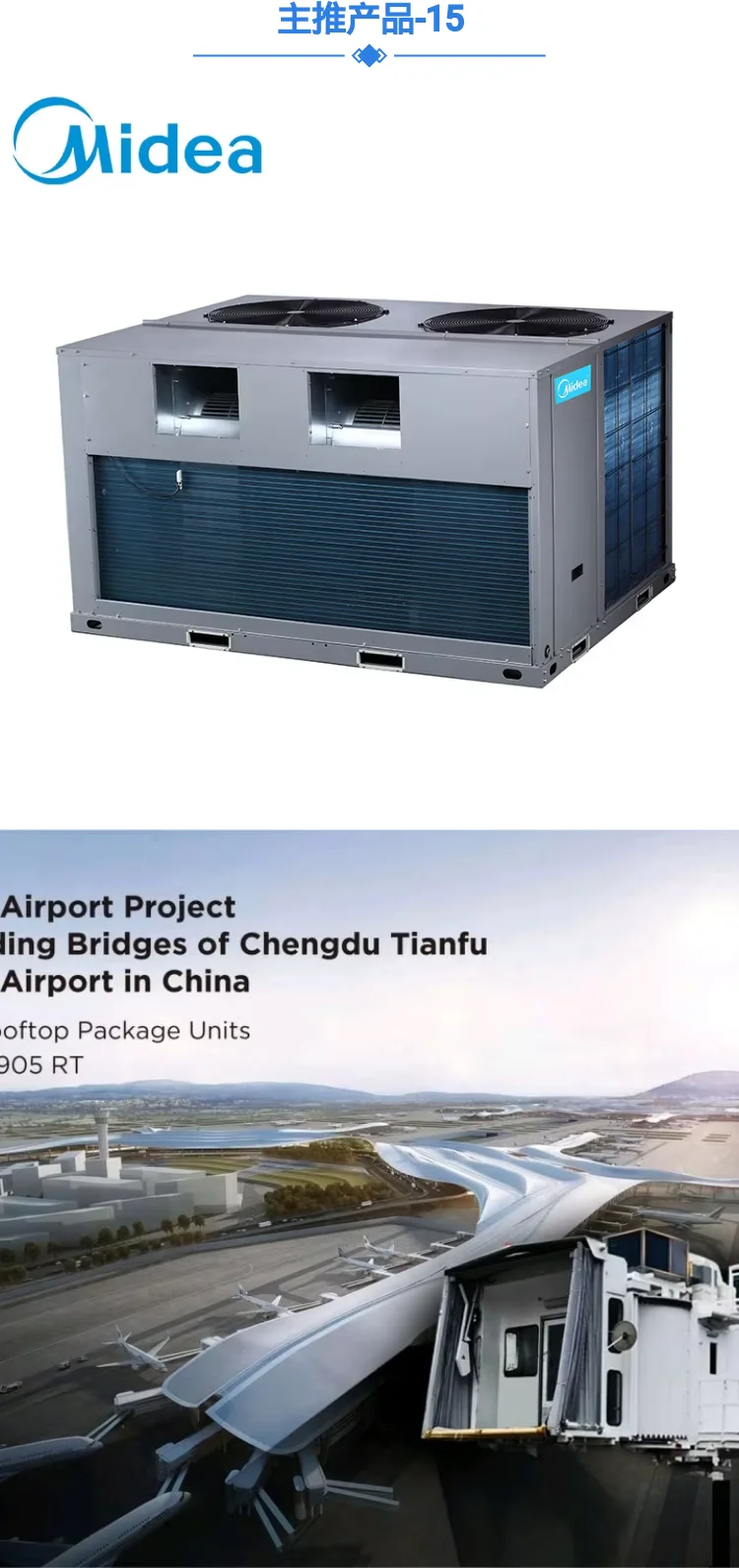 Industrial Commercial Air Conditioner, Roof, 17-98kw, 380-415 - detail 6
