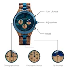 Watches Dial BOBO BIRD New Arrival Stainless Steel Watches Dropshipping Dial Wood Watches Luxury With Oem