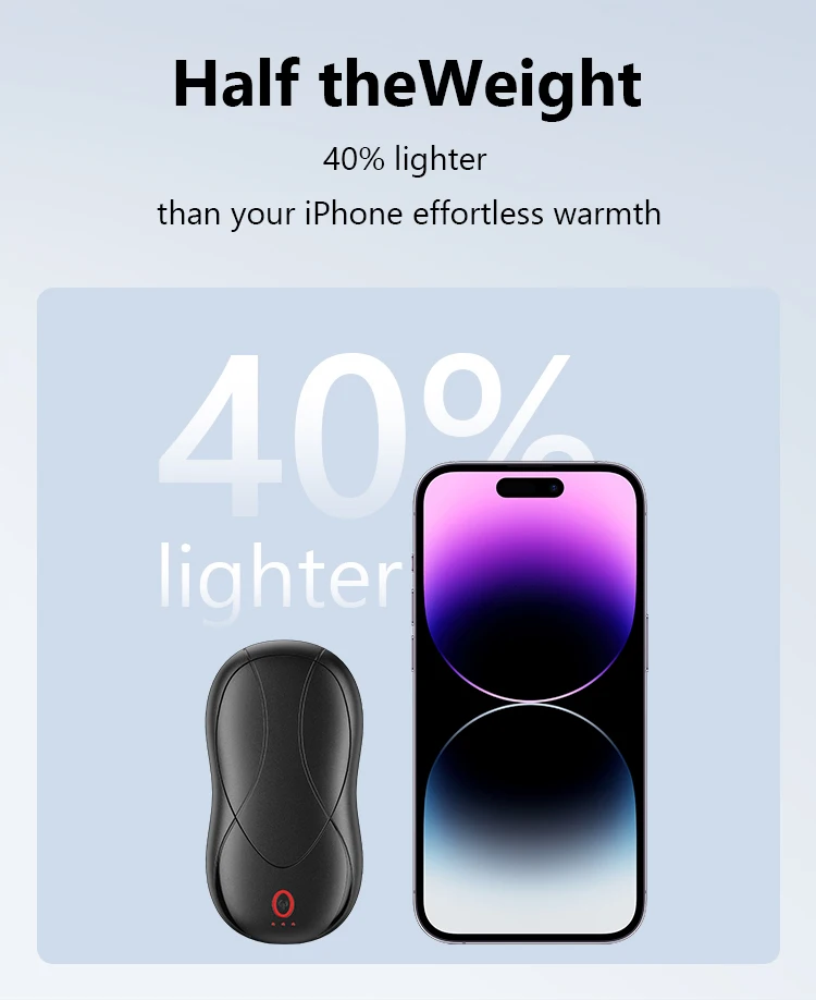 Hand Warmer, Portable, 3000mAh, ABS - detail 8