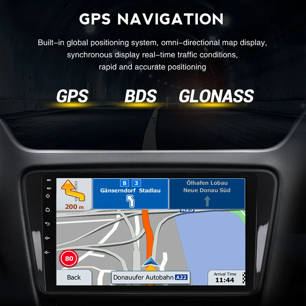 8g 128g 9 Inch Carplay Dsp 4gsim 8 Core Android Car Radio Gps Touch