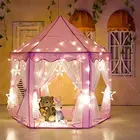 Tents Kids Tent Pink Childrens Pop Up Play Toy Tents For Kids Indoor