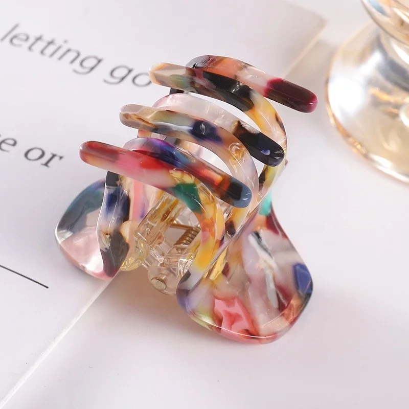Summer simple hair acetic acid clip small fashion exquisite high quality shark clip with sweet bangs clip wholesale