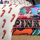 100% Polyester Ready To Ship NO MOQ Bullet Custom Design Digital Printing Make Bows Bullet Fabric