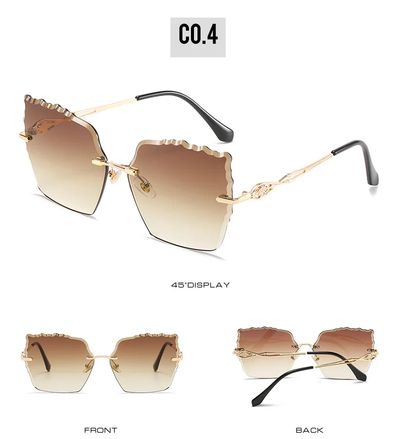 Montura Cuadrada Años 90 Gafas De Sol Vintage YAMEIZE - Estilo Retro Cuadrado Con Protección Uv400