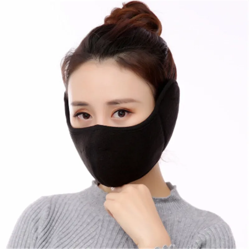 Thickening all-package cycling thickening winter new dust and warmth mask for men and women ear muffs hair R0863