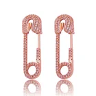 Clip Earrings Unique Design Luxury Design Elegance Princess Ear Loop Women Paper Clip Earrings