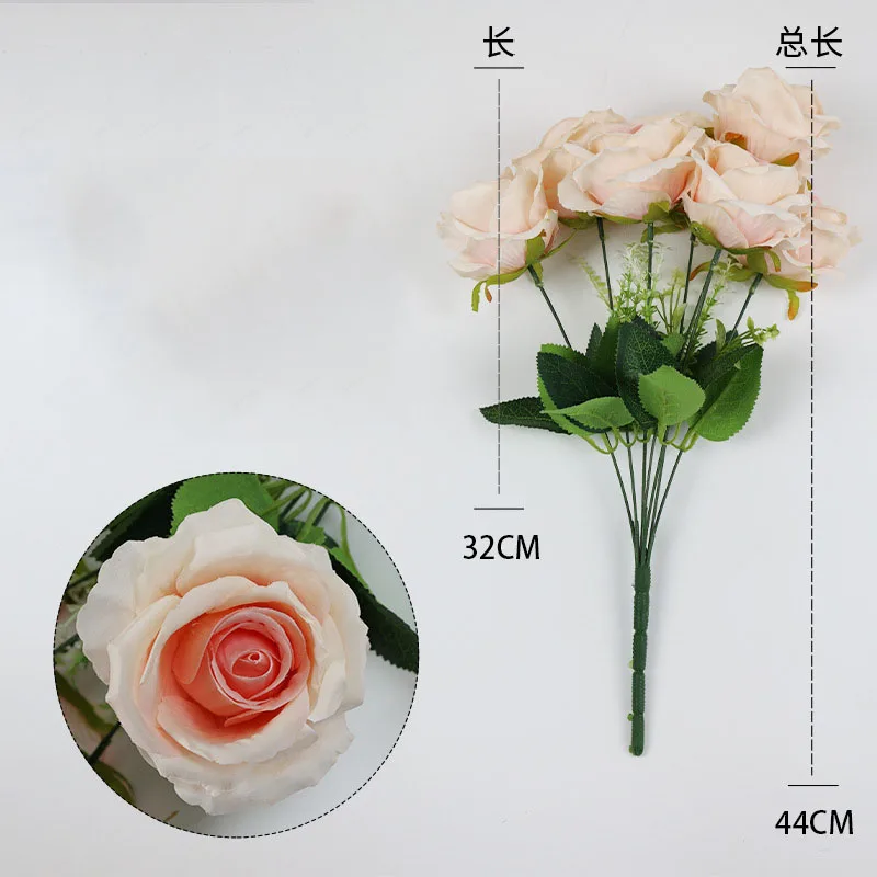Customized artificial wedding centerpiece flower, artificial plants and flowers for decoration wedding