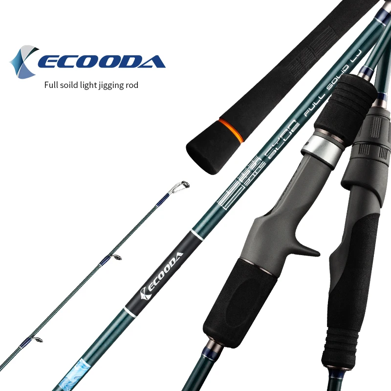 Ecooda High Quality Carbon Casting Ice Fishing Rod 