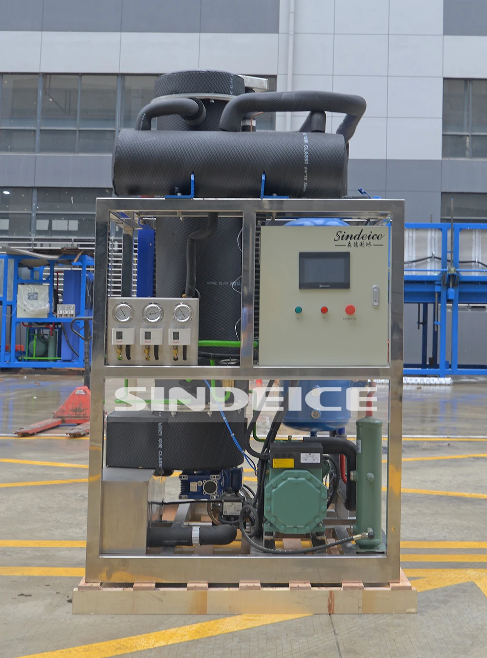 Ice Machine, SINDEICE, 1T/24hrs, Stainless, Steel - detail 34