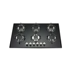 Gas Cooktop Burners Gas Cooktop Kitchen Appliance Tempered Glass Built In Gas Cooker With 6 Burners Gas Stove
