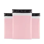 High Quality Custom Logo Pink Poly Mailer Plastic Shipping Mailing Bag Envelopes Polymailer Courier Bag