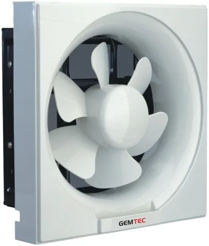 Square Exhaust Fan, 10", Plastic, Wall - detail 6