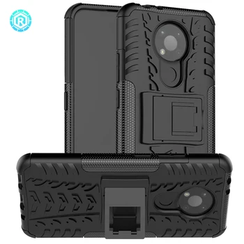 Ultra Slim Unique Shockproof Fabric Hard PC TPU Mobile Back Cover For Nokia 3.4 Phone Case