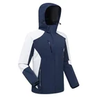 New 2in1 Waterproof Fleece Inner Warm Hiking Sport Coat Hooded Outdoor Men Winter Jacket