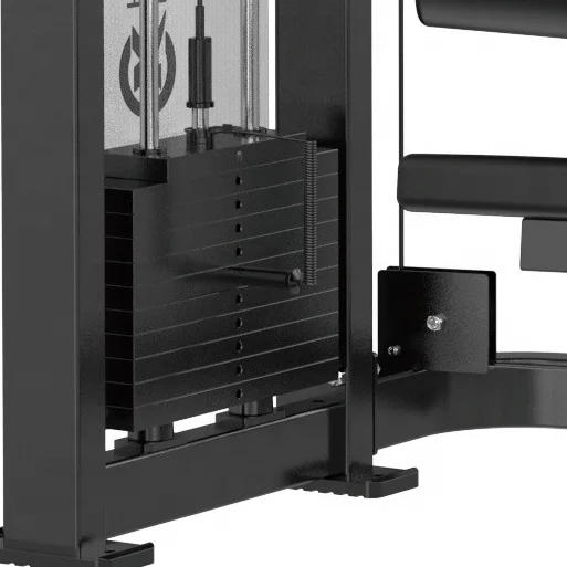 product mpks pr02 medium loader adjustable steel pin load selection multi function durable chest rear delt back gym training-3