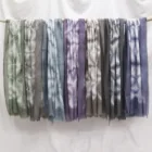 Scarf 7 Colorways Handmade Tie Dye Scarf Custom Cotton Linen Beach Wrap Shawl 2021 Spring Summer New