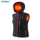 Vest Men New Generation Upgraded Custom Winter Heated Vest Men Women Infrared Heating Vest Waistcoat